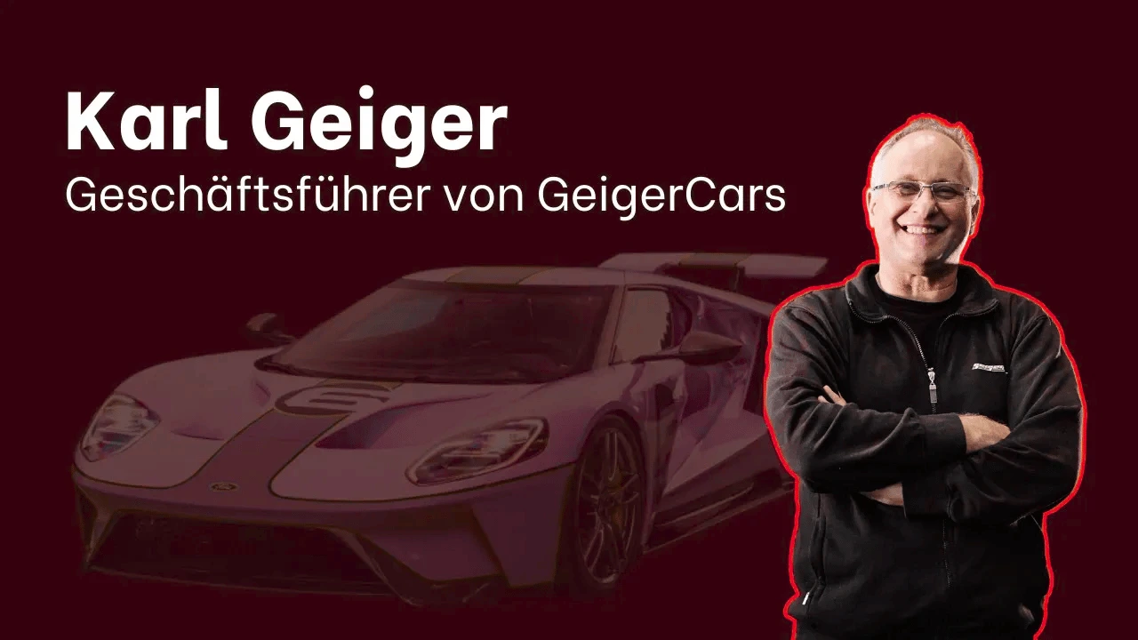 Geschäftsführer Karl Geiger freut sich über seine neue Autohauswebsite