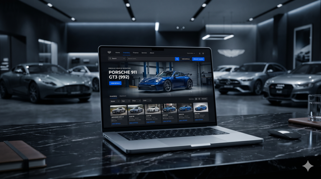 autohaus website kosten